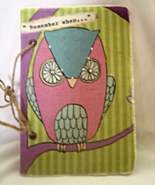 Owl Remember When Blank Book New Journal, Diary - $19.99