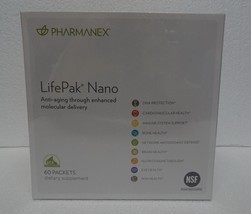 Nu Skin Nuskin Pharmanex LifePak Nano 60 Packets 30 Day Supply Box SEALED - $190.00