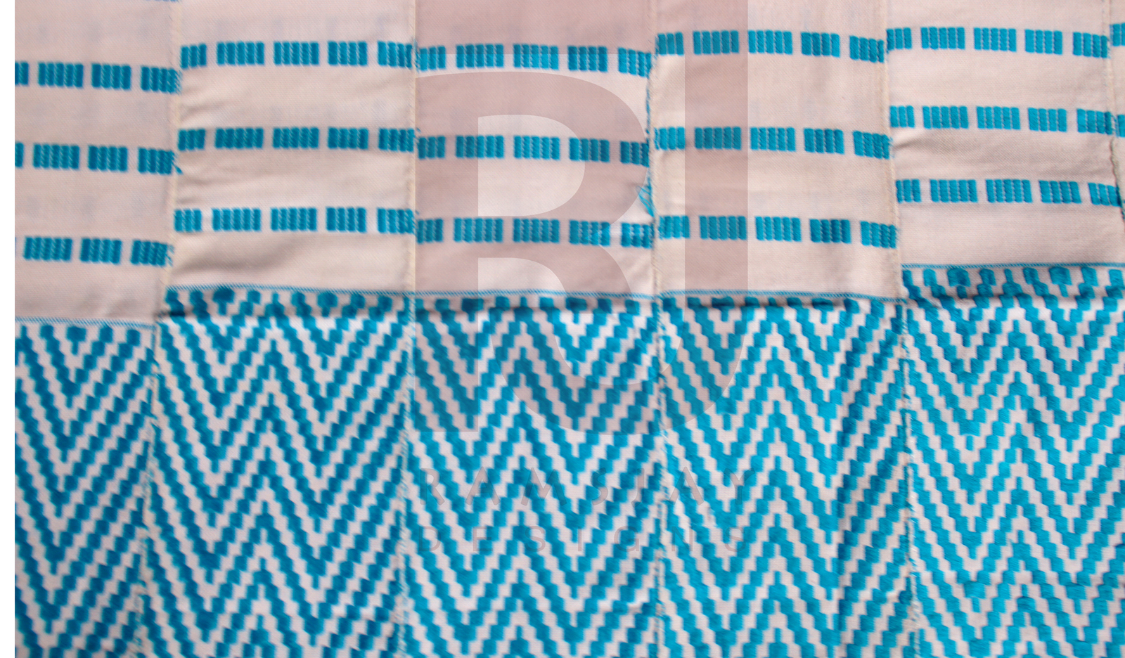 Blue Kente Cloth