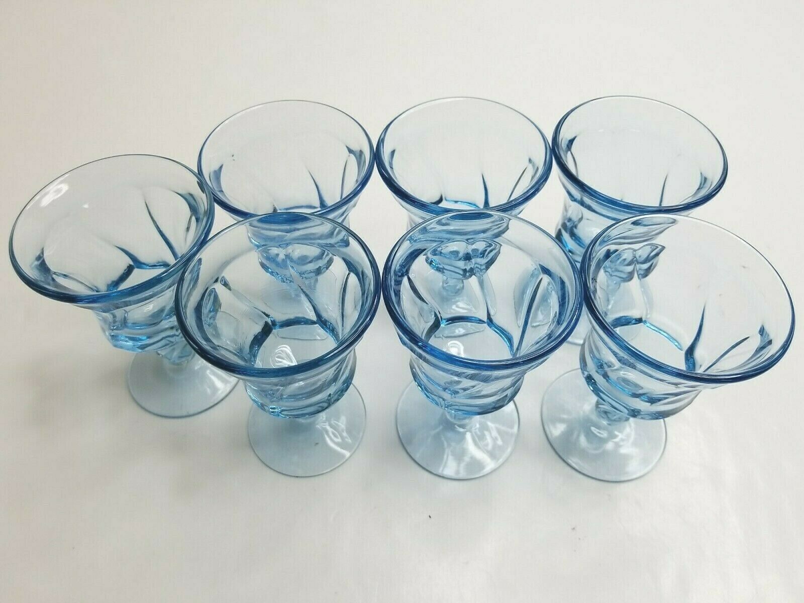 Libby Gilbraltor Dusky Blue, Iced Tea Glasses, Set of 4 – Frances Virginia  Designs