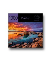 Sunset Jigsaw Puzzle 1000 Piece Lake 27" x 20" Durable Fit Pieces Leisure 