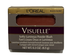 L'oreal Visuelle Softly Luminous Powder Blush Rouge Russet New In Original Box - $15.83
