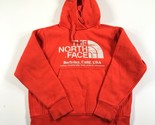 The North Face Hoodie Sweatshirt Mens S Red Berkeley California Spellout... - $28.04