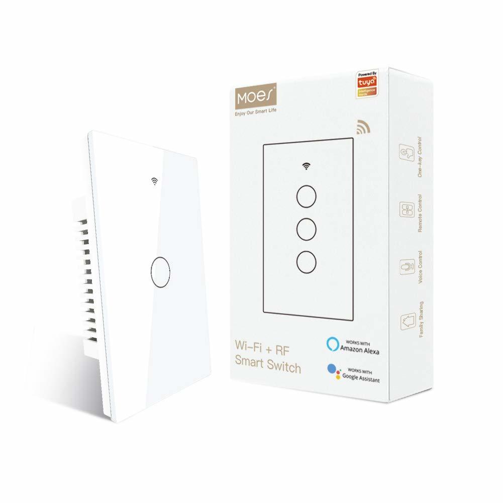 Nexete Smart Wi-fi Switch, Wireless Smartphone Remote Control Wall