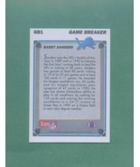 1991 Upper Deck Barry Sanders Game Breaker Hologram - $3.00