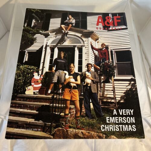 Abercrombie & Fitch 2000 Christmas Catalog A&F Quarterly Bruce Weber