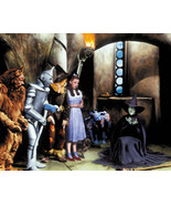 The Wizard Of Oz Color Wicked Witch 16x20 Canvas Giclee - $69.99