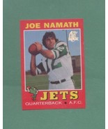 1996 Topps Joe Namath Reprint - $2.50