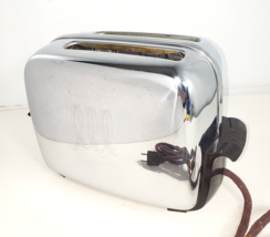 Mid Century TOASTMASTER 2-Slice Toaster Model 1B6. Made in USA