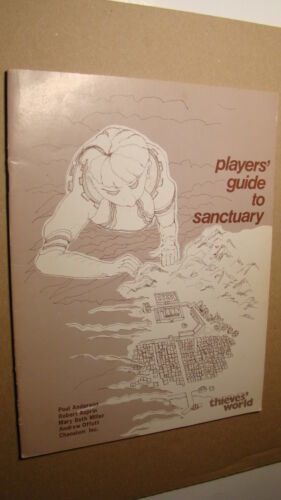 THIEVES' WORLD PLAYERS' GUIDE TO SANCTUARY *NICE* CHAOSIUM DUNGEONS DRAGONS - $33.00