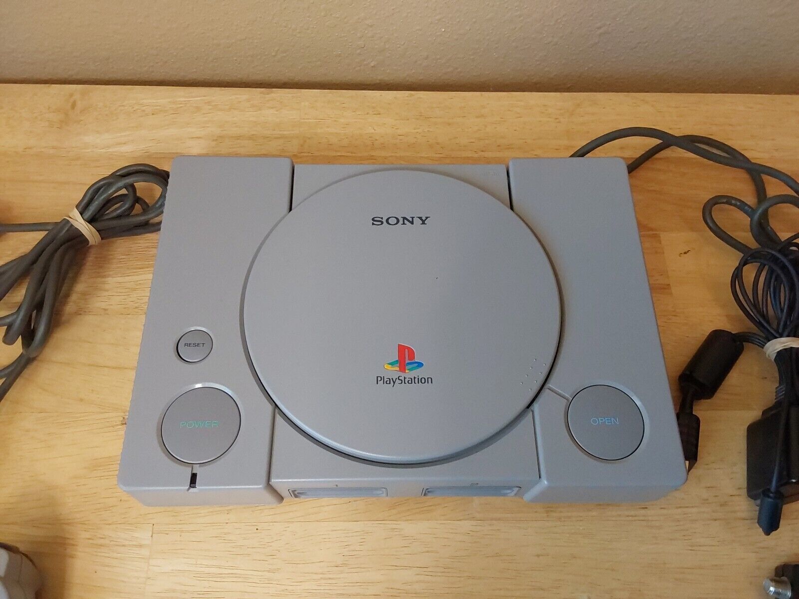 Sony PlayStation 1 Original PS1 SCPH-7501 Console OEM Control w/ 6 Games  Tested
