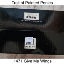 Painted Ponies Give Me Wings #1471 Artist Kathy Morrow Retired 2005 image 4