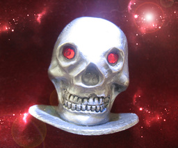 Free W $77 Haunted Skull Statue Masters Ultimate Protection Highest Light Magick - $0.00