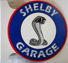 Shelby Garage Flange Sign 12&quot; Diameter - $60.00