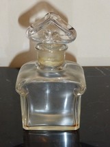 Vintage Guerlain BACCARAT Empty Perfume Bottle 4.5&quot; Tall - $49.00