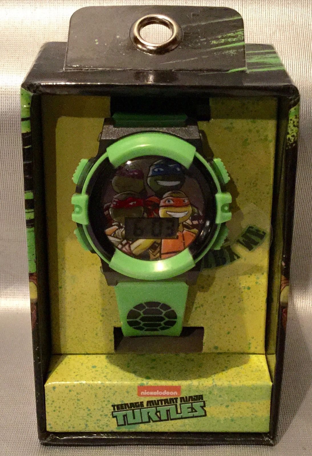 Nickelodeon Teenage Mutant Ninja Turtles Watch Children's Unisex LCD Light  Up