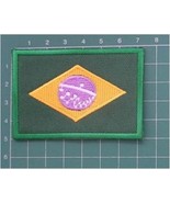 Flag Of Brazil National Country Flag Patches Emblem Logo 2 x 2.8 Inches ... - $15.93