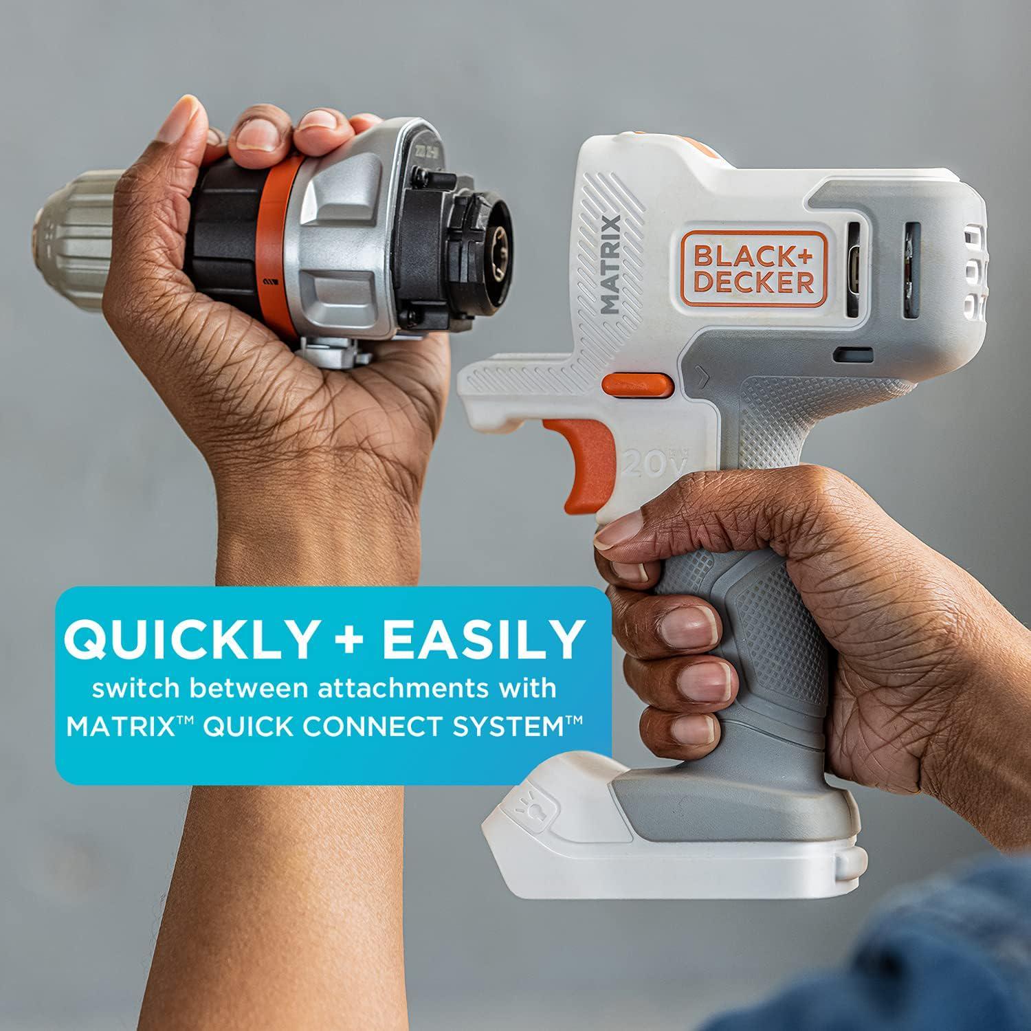 BLACK+DECKER Matrix Quick-Connect Router Attachment, Bdcmtr 