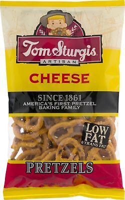 Primary image for Tom Sturgis Artisan Cheese Pretzels 7.5 oz. Bag (3 Bags)