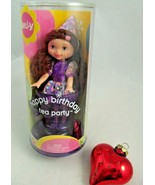HAPPY BIRTHDAY Tea Party MELODY Doll in Purple Tea Cup&Outfit-2003,Mattel#7532 - $14.84