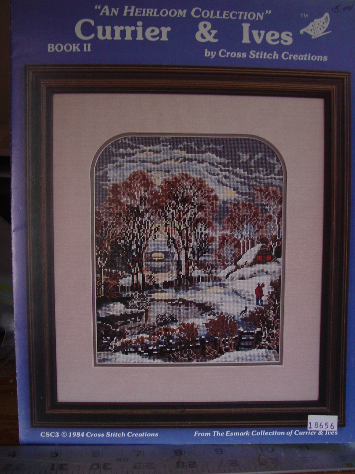 Primary image for Cross Stitch Booklet "Currier & Ives " Book II