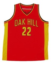 Carmelo Anthony Oak Hill Custom Basketball Jersey Sewn Red Any Size image 1