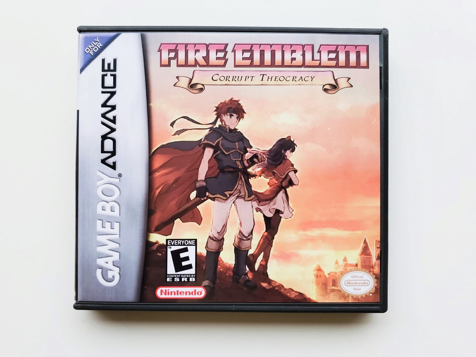 Fire Emblem Corrupt Theocracy Game / Case GBA Game Boy Advance (USA ...