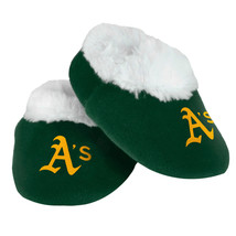 Oakland A&#39;s MLB Baby Bootie Slippers Infant Children Kids Baby Shower - $9.95