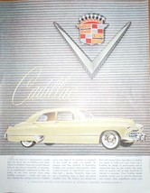 Cadillac General Motors Advertising Print Ad Art 1940s - $5.99