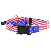 2Hounds Martingale Collar with Leash Small Star Spangled NEW! image 1