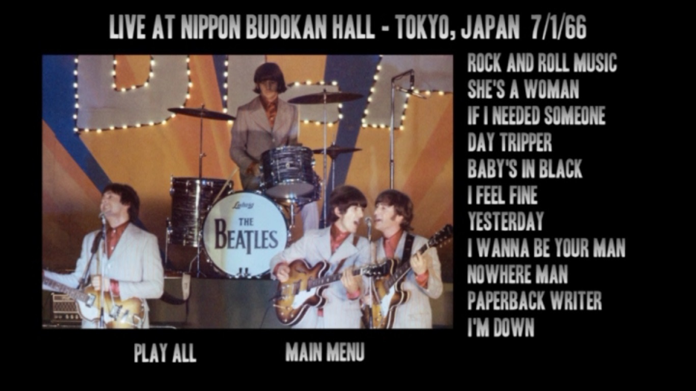 The Beatles The Live Concerts DVD 4 Complete Shows Washington