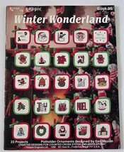 32-Page Cross Stitch/Needlepoint Patterns Christmas Ornaments-Winter Won... - $12.00