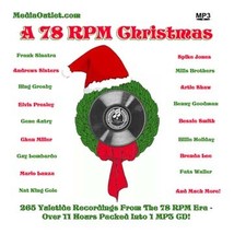 A 78 RPM Christmas MP3 CD - $18.95
