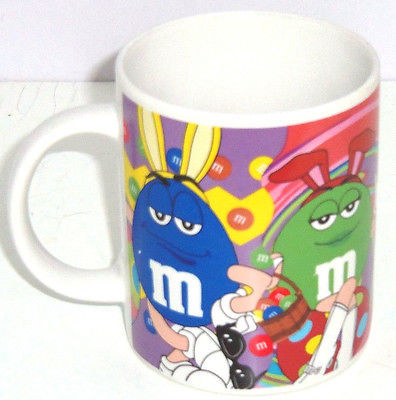 M&M's World All Characters Cappuccino Mug New