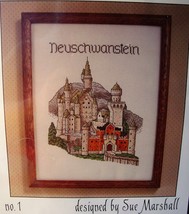Pattern Leaflet Camelot Designs &quot;Neuschwanstein Castle&quot; Counted Cross St... - $5.69