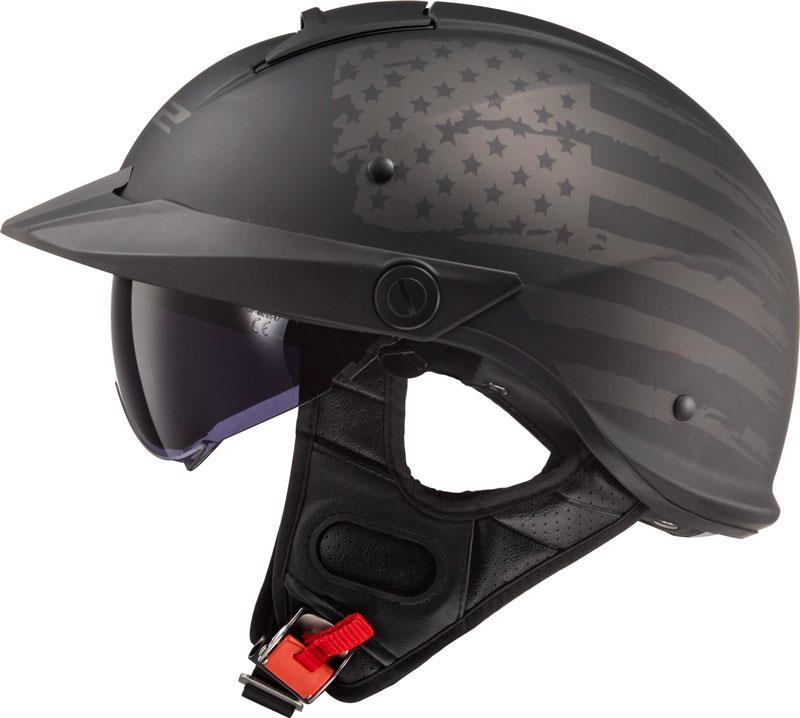 LS2 Copter American Helmet - Red/White/Blue - Xs