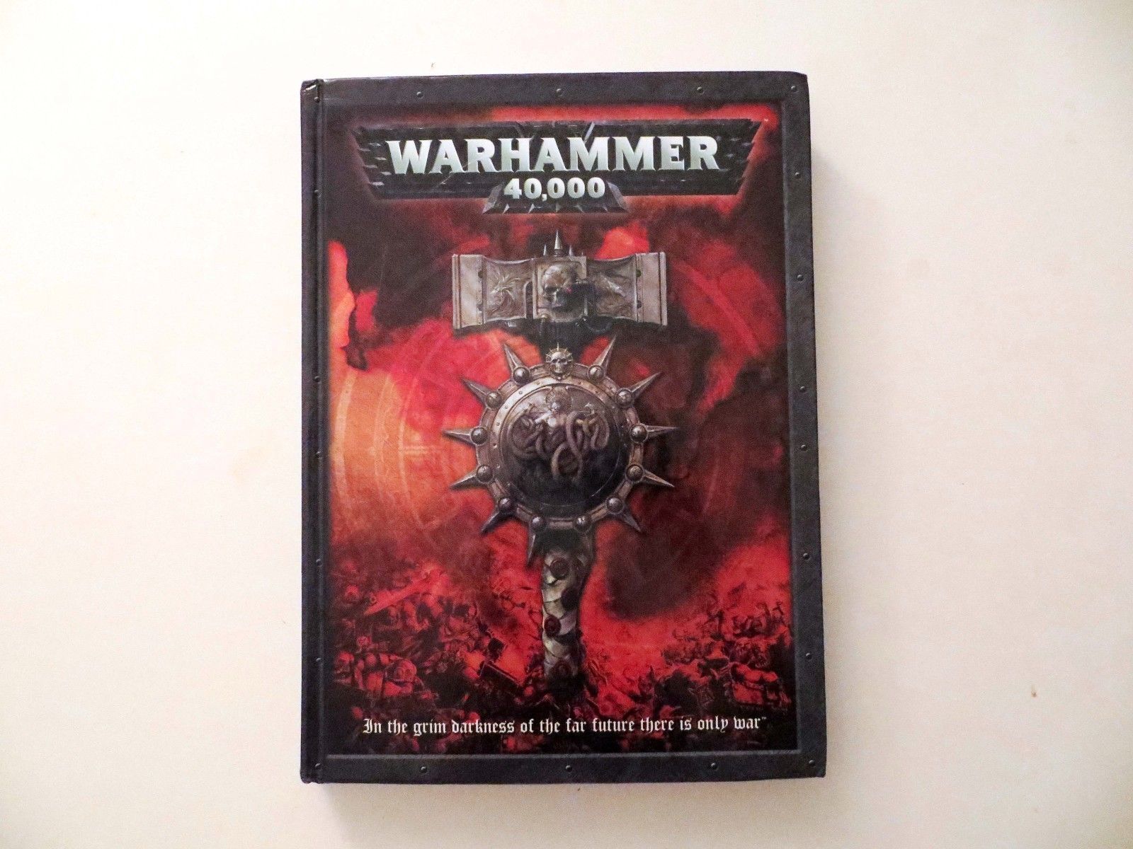 Warhammer 40k In The Grim Darkness Of The Far Future hardcover rule book  manual