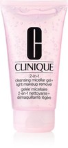 Clinique 2 in 1 Cleansing Micellar Gel + Light Makeup Remover 150ml - $70.00