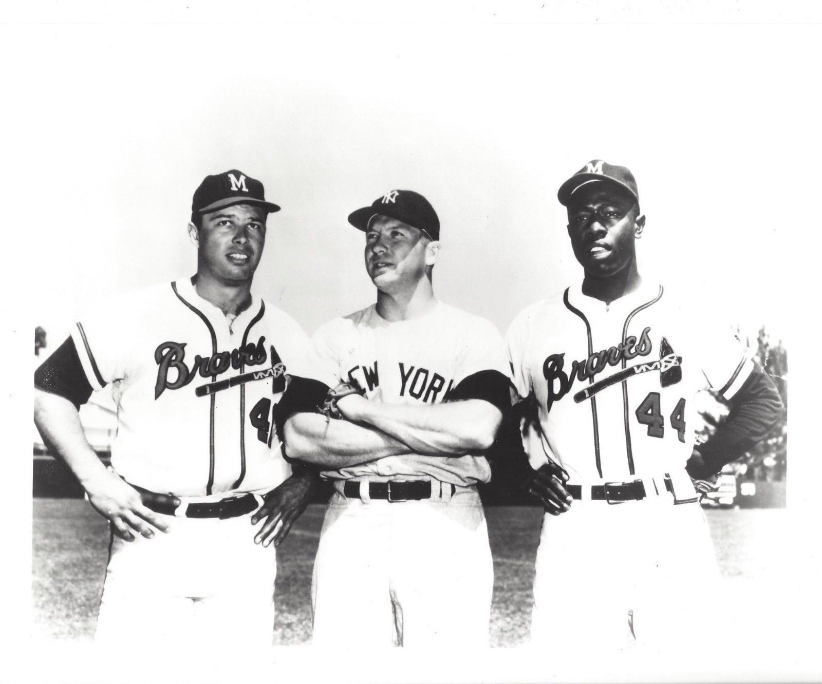 Baseballer - Throwback to when Hank Aaron, Mickey Mantle