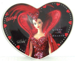 Barbie Collector Plate Queen of Hearts Bob Mackie Heart Shaped Red Vintage - $39.95