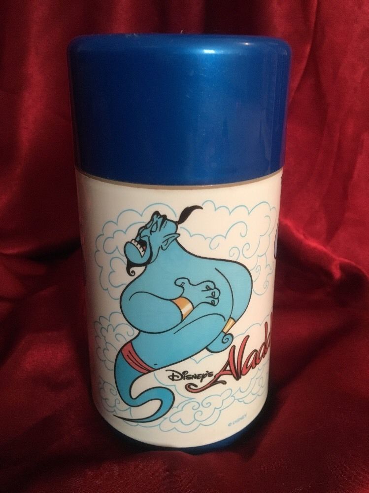 Vintage Disney Aladdin Thermos 