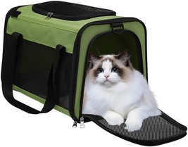 SUSSEXHOME Pets Small Pet Carrier For Small Dogs And Cats