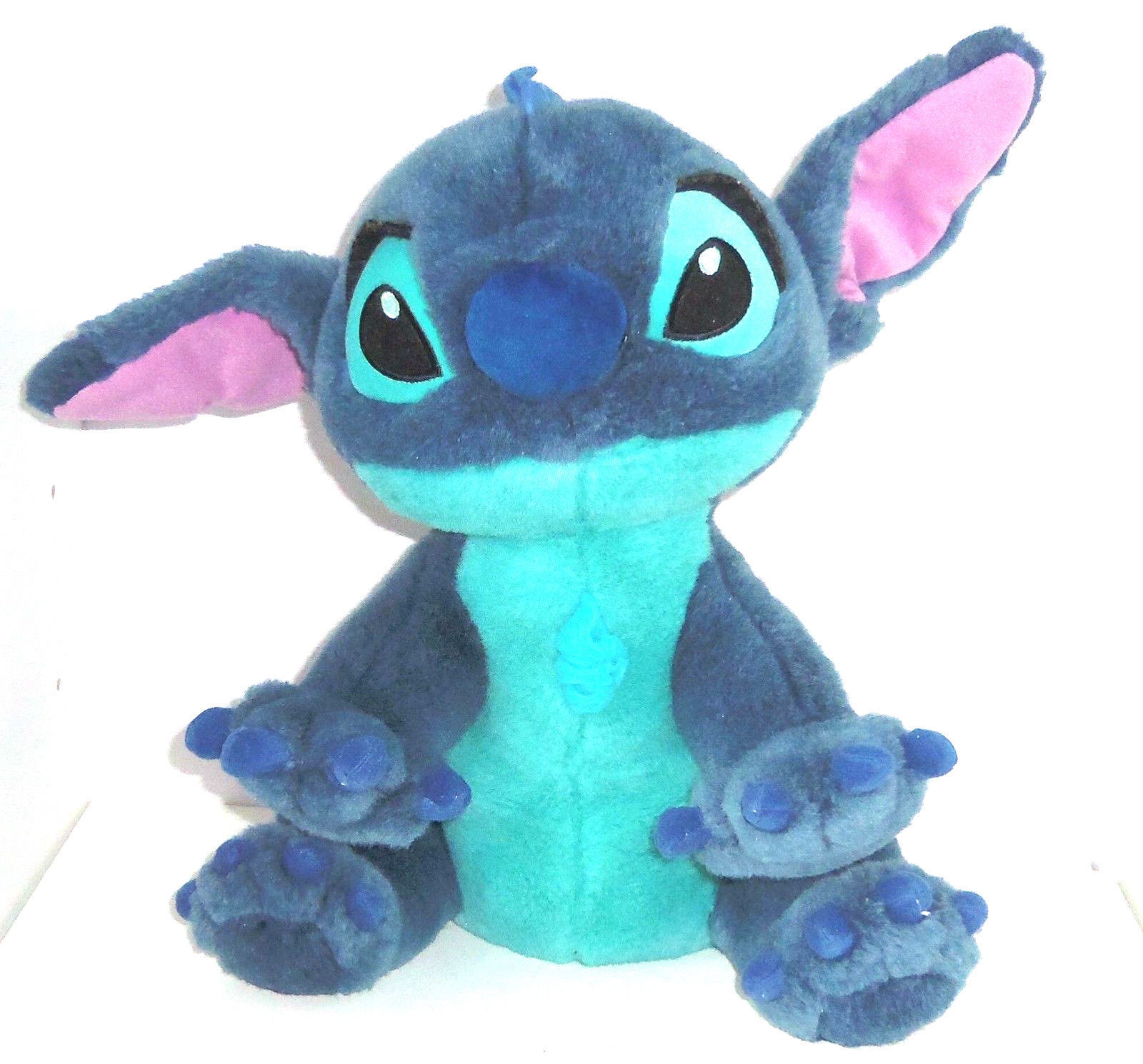Disney Stitch Plush Stuffed Animal - Limited Edition - Winter Sweater & Antlers - 10.5 inch, Kids Unisex, Blue