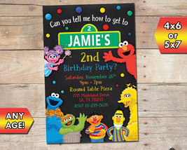 Elmo Birthday Party Invitation - $7.99