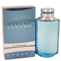 Chrome Legend by Azzaro Eau De Toilette Spray 4.2 oz - $37.95