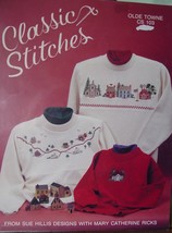Cross Stitch Leaflet &quot;Classic Stitches&quot; Little Houses Designs - $5.00