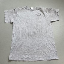 Walt Disney World Sports Mens Large Gray T-Shirt Baseball - $17.81