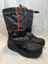 Kamik Carver Winter Snow Boot Charcoal Youth Unisex Size 3 - $19.33