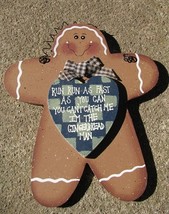 WD296 - Gingerbread Man  - $3.95