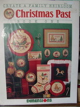 Cross Stitch Patterns Leaflet &quot; Christmas Past&quot; Book 1 by Dimensions - $5.69